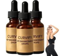 Gotas para realzar las caderas Curvify, aceite modelador avanzado, aceite de masaje para levantar los glúteos, para una apariencia más llena y elevada, crea curvas hermosas. (3pcs)