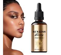 Gotas s de Bronceado,60ml Autobronceador Gradual para el Rostro - Bronceado Facial y Corporal Apto Todo Tipo de Piel Incluso Seca Sensible Uso Diario