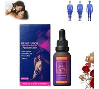 Gotas secretas de modelo mejorado: gotas secretas felices para hombres fuertes, elixir de pasión Desirefusion, gotas orales Pleasurepeak para hombres, spray más fuerte de retardo de larga duración (1