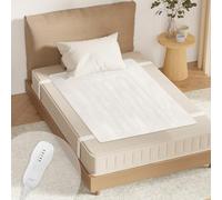 GOTCOZY Manta eléctrica - Manta eléctrica con Apagado automático Temporizador de 10 Horas y 5 Niveles de Calor Protección contra sobrecalentamiento Lavable a máquina 150x80cm