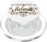 Goteando en Melanina Patrimonio Nativo Africano Marrón PopSockets PopGrip para MagSafe
