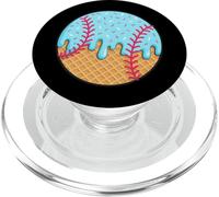 Goteo de béisbol de goteo de helado para niños y niños PopSockets PopGrip para MagSafe