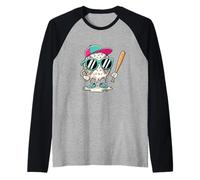 Goteo de béisbol - Jugador Amante del béisbol béisbol Camiseta Manga Raglan