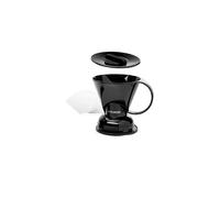 Goteo de caf inteligente y filtros grandes 18 oz | Eleccin de Barista | Plstico libre de BPA seguro | Incluye 100 filtros (verde oscuro)