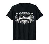 Goteo de melanina, Herencia nativa Africana, diseño Blanco Camiseta