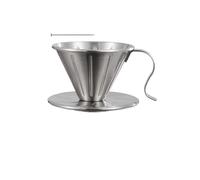 Gotero de acero inoxidable reutilizable a prueba de óxido, perfecto para la preparación de café en casa, oficina