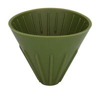 Gotero de Café de Silicona Plegable, Operación Simple, Filtro de Café de Silicona de Fácil Limpieza Portátil, Libre de BPa para Acampar para Viajar a la Oficina(verde)