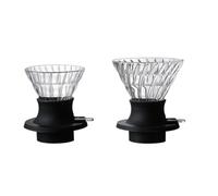 Gotero de café inteligente de vidrio de silicona, estilo V60 con interruptor, taza de filtro for verter, herramientas de barista y accesorio for máquina de café(A1)