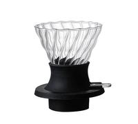 Gotero y filtros de café de inmersión reutilizables, filtro de cafetera de elaboración manual de vidrio for uso en casa, oficina, restaurante, cafetería(B-9.5cm-S)