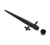 Goteros De Irrigación 50pcs con Conector De Púas Para Tubos De Goteo De 4mm/7mm, Ajustable 8 Orificios De Flujo De Agua Juego De Goteo Del Emisor 360 Grado de Riego por Agua Goteadores