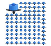 Goteros de riego ajustables, emisores de compensación de presión - Gotero ajustable multifuncional 2L/4L/8L para terraza jardín, invernadero, agricultura y césped