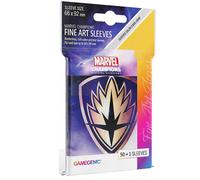GOTG LOGO Gamegenic Marvel Champions FINE ART Sleeves 50 Plus 1 Sleeves 66x92mm