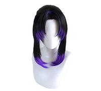 Goth Anime Demon Slayer Kimetsu No Yaiba Character Play Cosplay Wigs Anime Hair Synthetic Hair Shinobu Kocho - 2