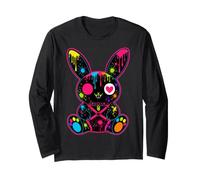 Goth Bunny Kawaii Rabbit Cute Gothic Outfit E-Girl Grunge Manga Larga