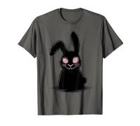 Goth Creepy Cute Bunny Dark Grunge Alt Horror Conejo Gótico Camiseta