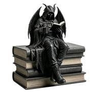 Goth Desk Decor - Spooky Robed Statues, Gothic Resin Home Sculptures