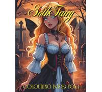 GOTH FAIRY: Colouring Book Volume 1: 50 Dark Fantasy Fairy Colouring Pages Featuring Gothic Art, Skulls, Wings, and Magical Graveyards. Perfect for teens and adults alike. (Goth Fairies)