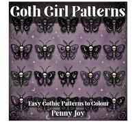 Goth Girl Patterns (Colouring For Calm)