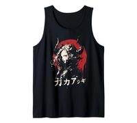 Goth Grunge Demon Anime Chica Waifu Horror Alt Estética Camiseta sin Mangas