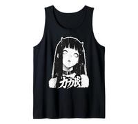 Goth Grunge Demon Anime Chica Waifu Horror Alt Estética Camiseta sin Mangas