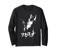 Goth Grunge Demon Anime Chica Waifu Horror Alt Estética Manga Larga