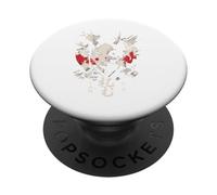 Goth Grunge Demon Anime Chica Waifu Horror Alt Estética PopSockets PopGrip Adhesivo