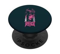 Goth Grunge Demon Anime Chica Waifu Horror Alt Estética PopSockets PopGrip Adhesivo