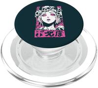 Goth Grunge Demon Anime Chica Waifu Horror Alt Estética PopSockets PopGrip para MagSafe