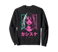 Goth Grunge Demon Anime Chica Waifu Horror Alt Estética Sudadera