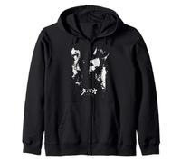 Goth Grunge Demon Anime Chica Waifu Horror Alt Estética Sudadera con Capucha