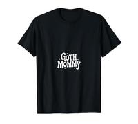Goth Mommy Pastel Groovy Estética Camiseta gráfica económica, Hombre, Negro, M