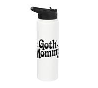 Goth Mommy Pastel Groovy Estética Stainless Steel Insulated Water Bottle