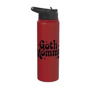 Goth Mommy Pastel Groovy Estética Stainless Steel Insulated Water Bottle