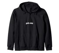 Goth simp eboy Dark Mysterious Gamer Goth Boy Girl simping Sudadera con Capucha