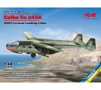 Gotha Go 242A, WWII German de Aterrizaje Glider 1:48 Plástico Modelo Kit Icm