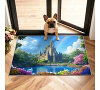 Gothic Alfombra 60x90cm, Medieval Castle Alfombras for Bedroom