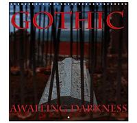 Gothic - Awaiting Darkness (Wall Calendar 2026 12" x 24" / 30 x 60 cm (abierto)) CALVENDO 12 Month Wall Calendar