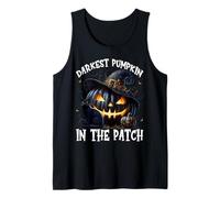 Gothic Cat Graphic For Witchy Women Funny Saying Halloween Camiseta sin Mangas