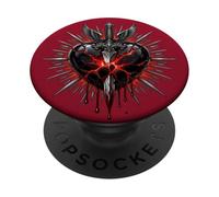 Gothic Dark Romance Book Lover Librarian Fantasy Bookish PopSockets PopGrip Adhesivo