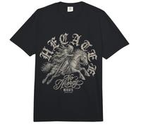 Gothic Death Rider Occult Urban Streetwear Heavy Metal Y2K Comfort Colors Adult Heavyweight T-Shirt