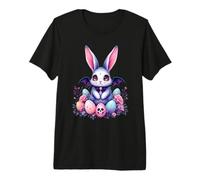 Gothic Easter Bunny - Spooky Cute Pastel Goth Design Camiseta Premium