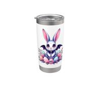 Gothic Easter Bunny - Spooky Cute Pastel Goth Design Vaso térmico de acero inoxidable de doble pared