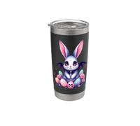 Gothic Easter Bunny - Spooky Cute Pastel Goth Design Vaso térmico de acero inoxidable de doble pared