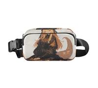 Gothic Fox Anime Girl - Riñonera cruzada para mujeres, hombres, adolescentes, resistente al agua, bolsa cruzada con correa ajustable para viajes, vacaciones, correr