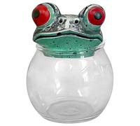 Gothic Frog Apothecary Jars, Rustic Seasoning Container, Compact Size for Lifestyle, Handmade Condiment Storage, Home Utility Category, Jar for Kitchen Living Room Pantry Apartment Pagans Wiccans