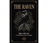 Gothic lined notebook The Raven: Dark Academia Writing Journal inspired by Edgar Allan Poe