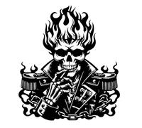 Gothic Living Room Decoration - Black Wall Artwork | Lion Angel Skeleton Figurine, Decorative phonix Iron Sculpture, Dark Theme Hanging Accent Piece, Spooky Silhouette Ornament For Apartment, Studio