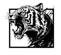 Gothic Living Room Decoration - Black Wall Artwork | Lion Angel Skeleton Figurine, Decorative phonix Iron Sculpture, Dark Theme Hanging Accent Piece, Spooky Silhouette Ornament For Apartment, Studio