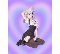 Gothic Maid Journal: Dark & Cute Anime Notebook - 120 College Ruled Pages with Gothic Maid Illustrations