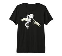 Gothic Oculto Rosaluna Brujería Bruja Oculta Gótica Camiseta Premium